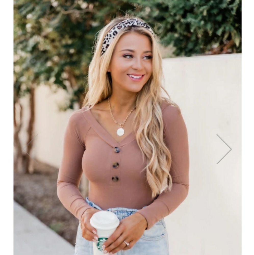 Pink lily boutique body suit